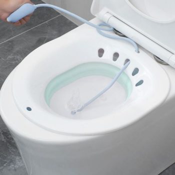 Woman How To Use Bidet